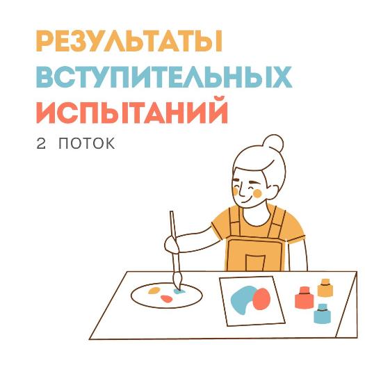 Результаты вступительных испытаний. II поток (13.08-17.08)