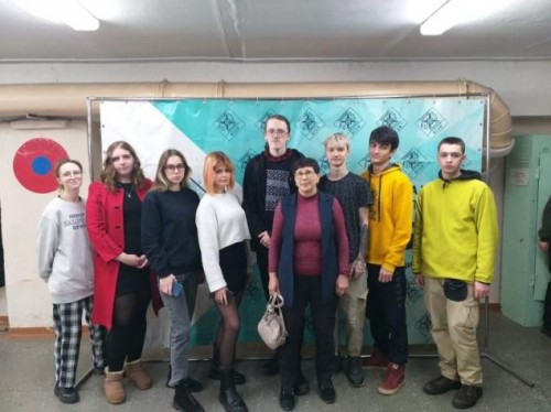 Соревнования среди студентов города по стрельбе из пневматической винтовки