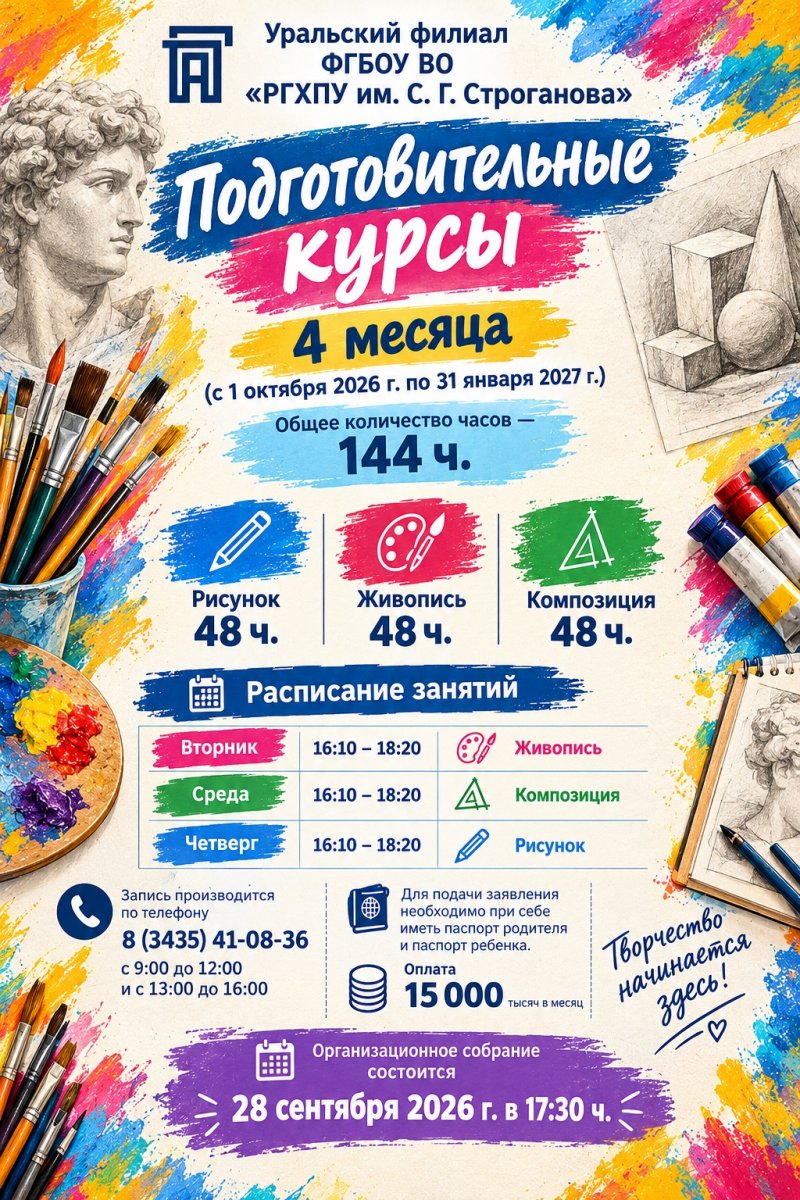 Открыт дополнительный набор на подготовительные курсы